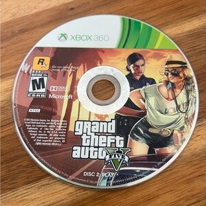 Grand Theft Auto V (Microsoft Xbox 360, 2013) Video Games Racing Cars